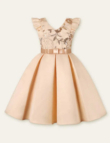 Bow Sleeveless Party Dress - Mini Taylor